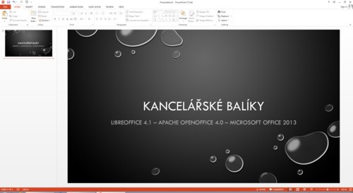 Microsoft PowerPoint 2013﻿
